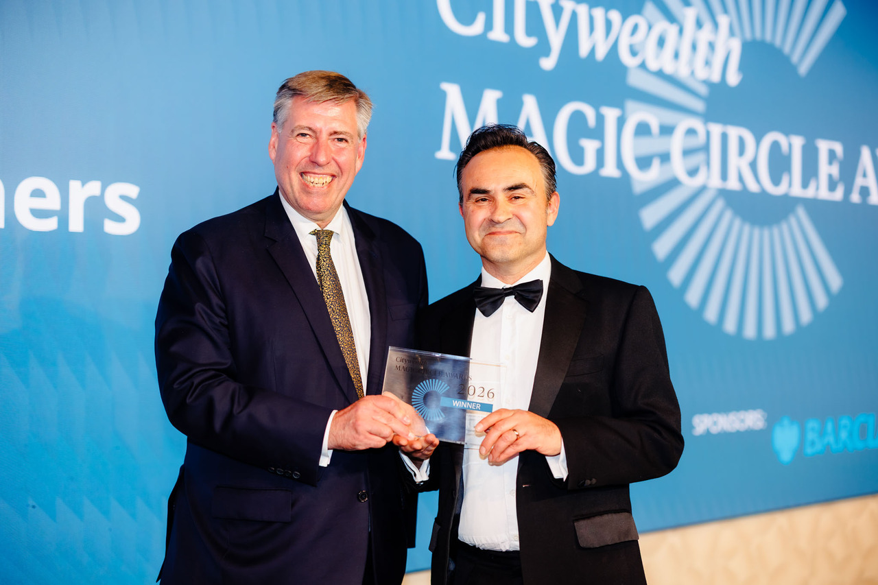 Renato Labi wins Family Lawyer of the Year at the Citywealth Magic Circle Awards 2026